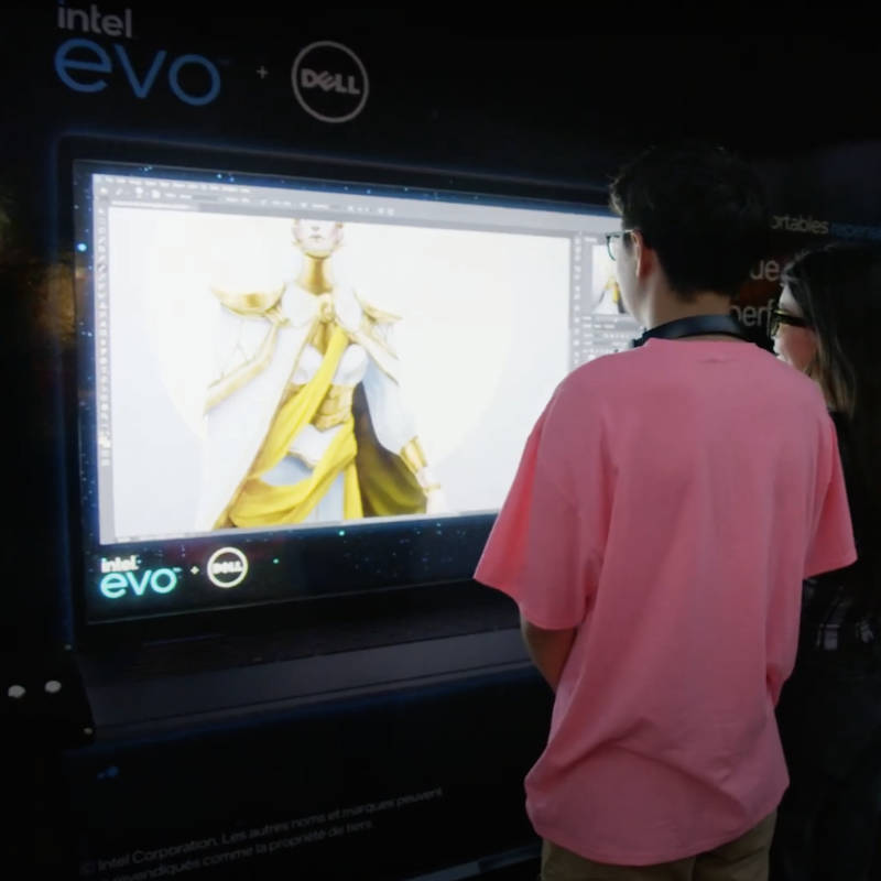 INTEL EVO bus shelter preview